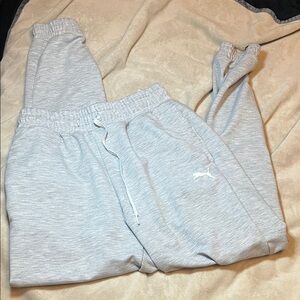 Puma Light Gray Track Pants